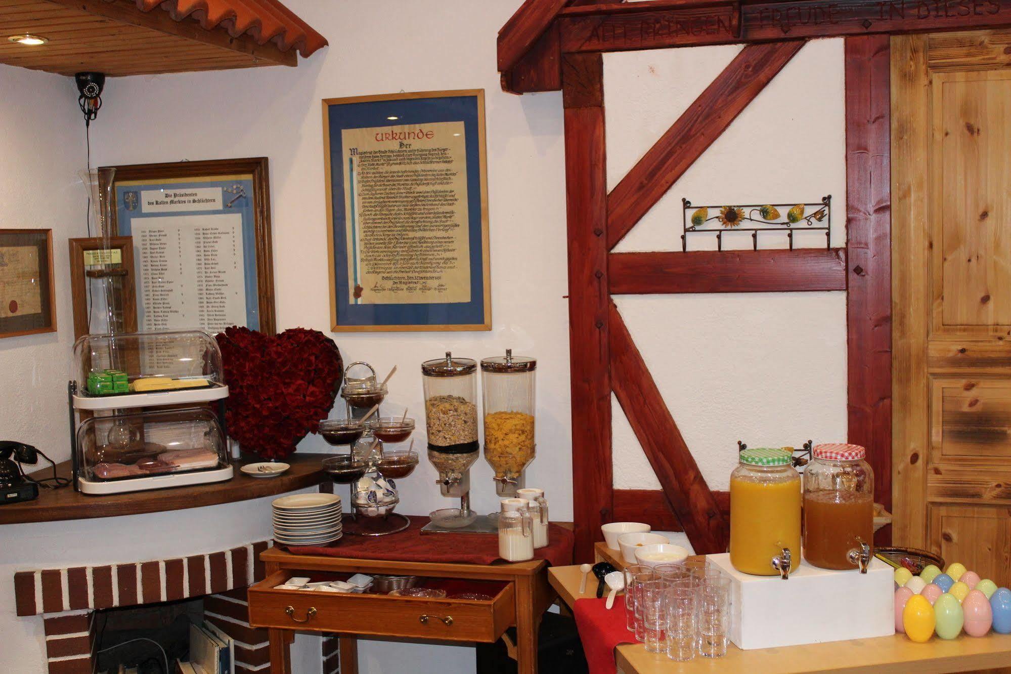 Gasthof Hausmann Schlüchtern Buitenkant foto